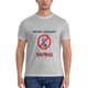 thumbnail image 1 of Camiseta de verano para hombre camisa clásica de mamás contra el vapeo grande y alto cuello redondo, 1 of 7