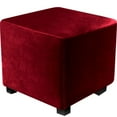 thumbnail image 3 of ATJIA Stretch Ottoman Covers Ottoman Slipcovers Footstool Cover Furniture Protector, 3 of 10