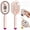 pink, variant on Cordless Spray Hair Care Massage Brush, One-Click Self-Clean Air Cushion Comb, Red Light Scalp Care Portable USB Charging Hair Brush