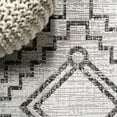 thumbnail image 2 of JONATHAN Y JONATHAN  Y Carwa Diamond Tribal Medallion Indoor/Outdoor Area Rug 4 X 6 - Ivory/Black, 2 of 5