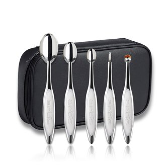 Artis Elite 5 Brush Set, Makeup Brush Set, Rose Gold, 5 Pc