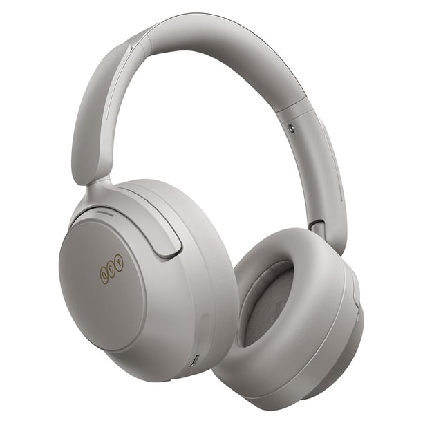 Audífonos Inalámbricos Bluetooth Over-Ear QCY H3S con ANC Gris