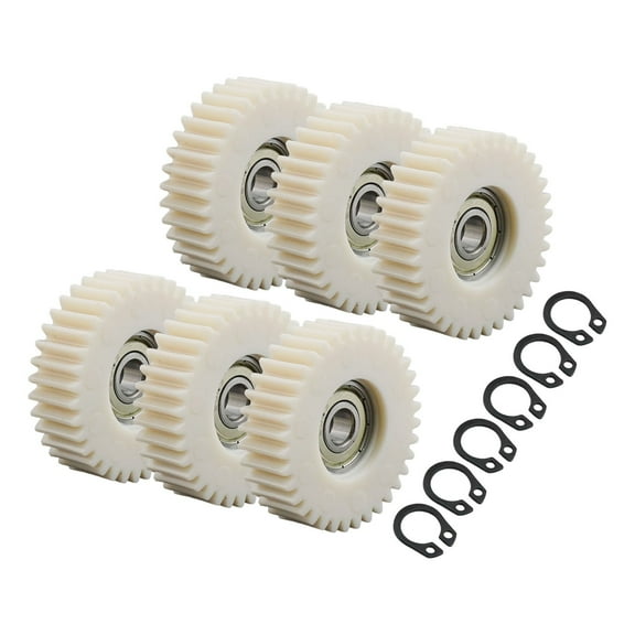 6Pcs Electric Bicycle Motor Gear 36T 47.5Mm Nylon Planetary Helical/Straight Gear For Bafang Motor Original Gear Replace Parts