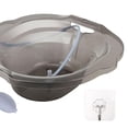 thumbnail image 4 of Baño de asiento Portátil Yuyangstore para inodoro gris, 4 of 5