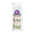 thumbnail image 1 of KISS imPRESS Nails - Ballerina, Green, Coffin, Medium, 1 of 5