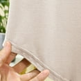 thumbnail image 5 of cfhntfmh V Neck Pajamas Tops for Women Casual Short Sleeve Color Block Shirt Summer Soft Sleep Tees, 5 of 5
