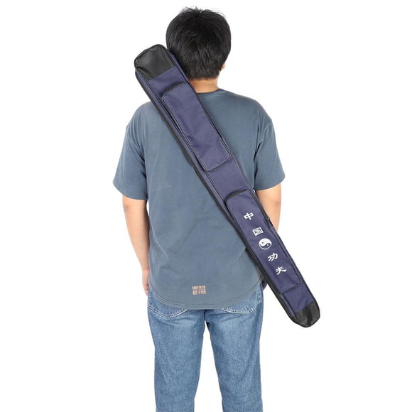 Cergrey Sword Carrier Bag, Sword Bag, Chinese Martial Arts Thick Canvas Single-layer Sword Multifunction Shoulder Carry Bag