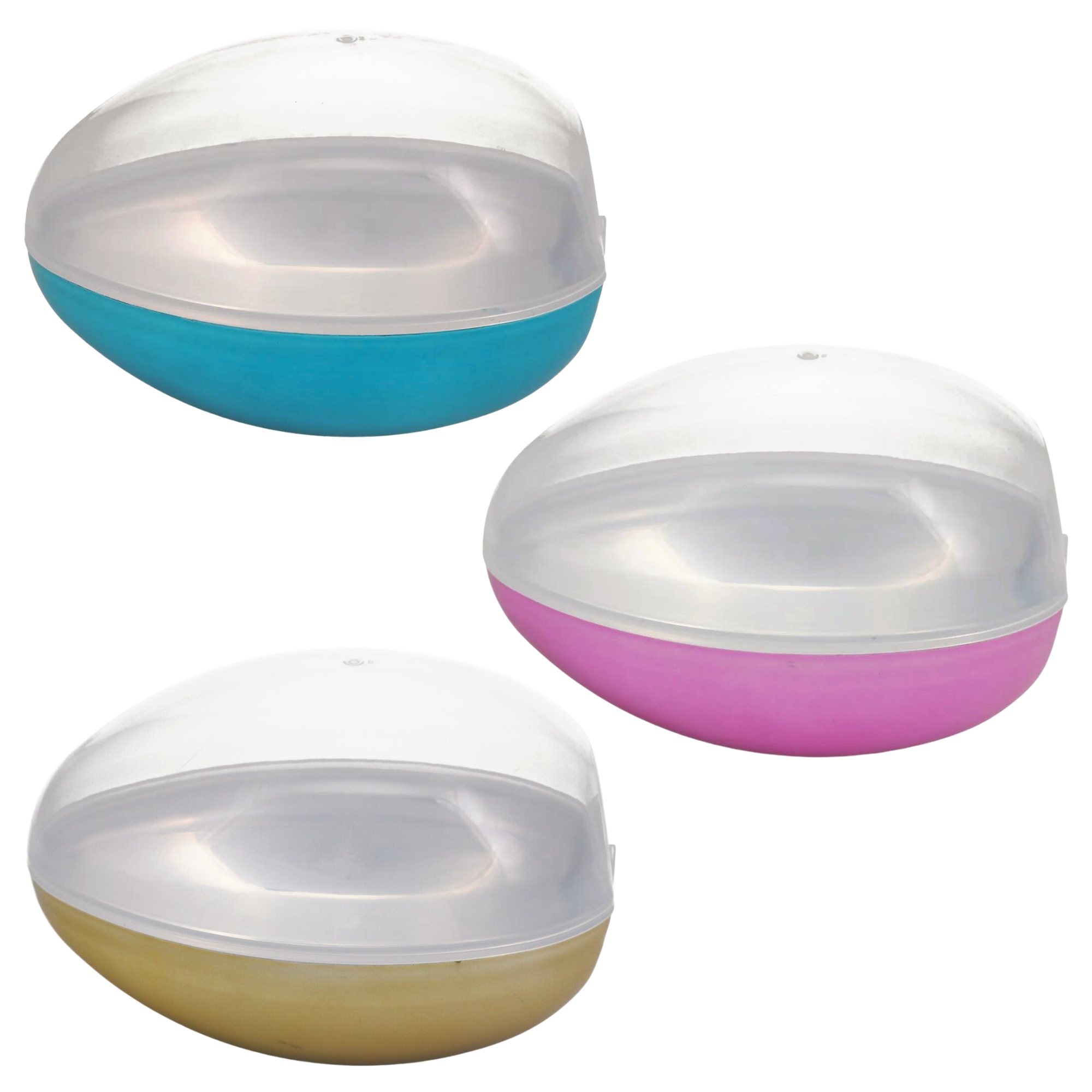 A1 Unlimited Large Egg Container, 6.29in., Assorted Plastic Empty