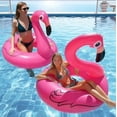 thumbnail image 4 of MiracDan Flamingo Pool Floats Inflatable Summer Pool Toys Beach Lake Vacation Floating Loungers for Adults, 4 of 7