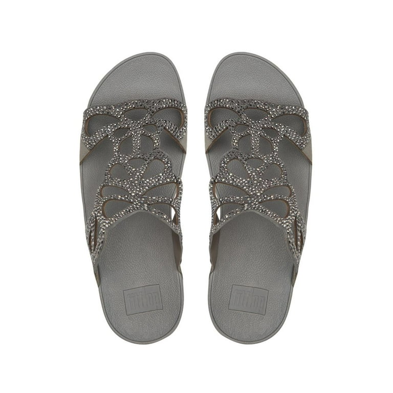 FitFlop Bumble Crystal Slide Sandal Walmart