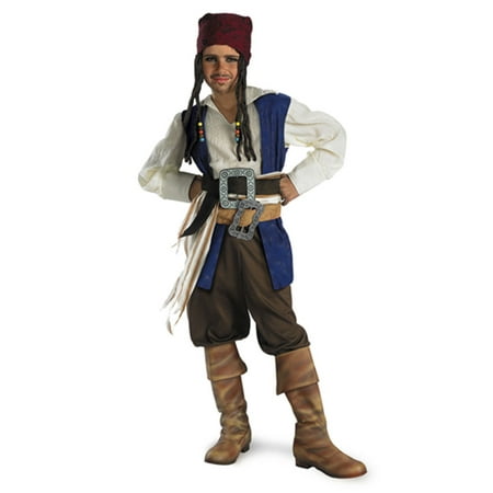 Jack Sparrow Child Pirate Hat - Pirates of the Caribbean Jack Sparrow Child Halloween Costume