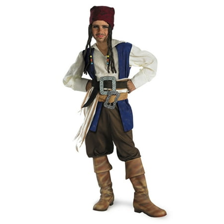 Pirates of the Caribbean Jack Sparrow Child Halloween (Best Caribbean Med Schools)