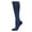 Denim Heather, variant on Wellfit WellFit 15-20mmHg Off Black Cotton Compression Socks, 9-11, Denim Heather