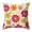 A, variant on Cheers US Flower Throw Pillow Covers 18 x 18 Inch Floral Decorative Throw Pillow Cases Soft Outdoor Cushion Covers for Sofa Couch Bedroom Home Decor