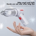 thumbnail image 4 of PEONAVET Dust Collector Handheld Vacuum, Hand Vacuum, Car Vacuum Cleaner With 5000PA Powerful Suction, Blower And Vacuum Pump 3 In 1 Wet Dry Use, Portable And Rechargeable, 4 of 5