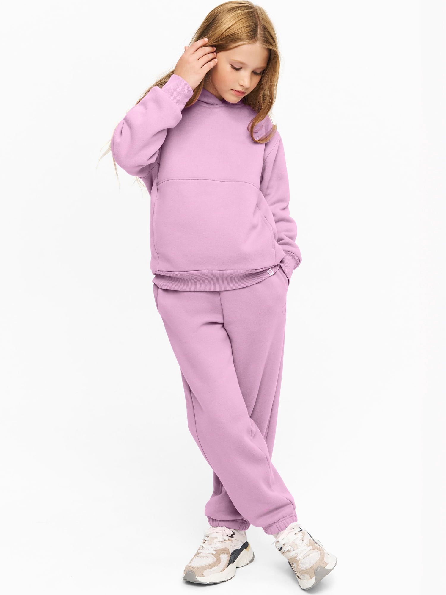 Color Mix by Garanimals Kids Fleece Sweatpants, Sizes 6–16