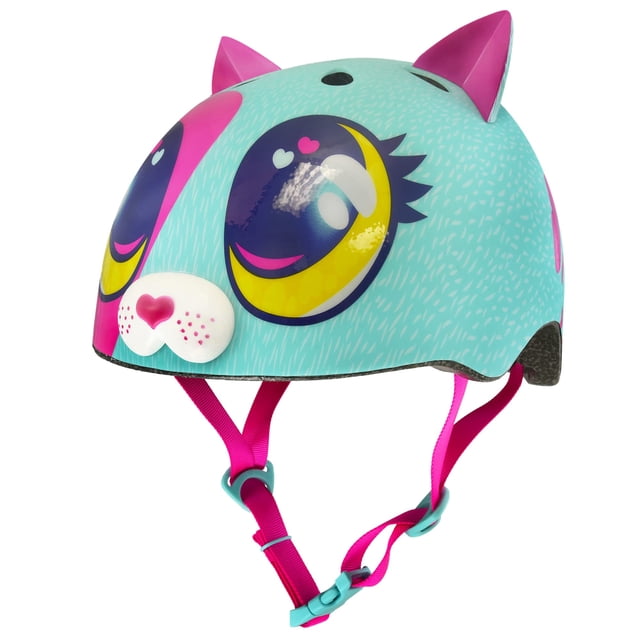 Casco Raskullz I Heart Kitty Toddler 3+ para niños de 3 a 5 años