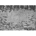 thumbnail image 1 of Ahgly Company Indoor Rectangle Abstract Gray Modern Area Rugs, 2' x 5', 1 of 4