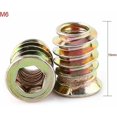 thumbnail image 2 of BR Surtido de tuercas hexagonales roscadas de aleación de zinc M6 de 30 piezas - M6x15 mm, 2 of 4