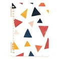 thumbnail image 7 of FORMRS 1-Subject Spiral Notebook 8" x 5" College Ruled 60 Refillable Sheet A5 Hard Cover, 2 Pack, Abstract Triangles, 7 of 7