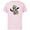 Soft Pink, variant on Disney Mickey and Friends Goofy Happy Face - Short Sleeve Cotton T-Shirt for Adults - Customized-Black