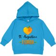 thumbnail image 2 of Inktastic St. Augustine Florida Orange in Heart Toddler Hoodie, 2 of 4