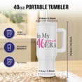 thumbnail image 2 of My Birthday Era 46 Years Old, 40oz Tumbler, 2 of 7
