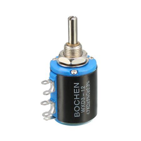 4.7K Ohm Adjustable Resistors Wire Wound Multi Turn Precision Potentiometer