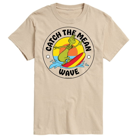 The Grinch - Catch The Mean Wave - Men's Short Sleeve Graphic T-Shirt