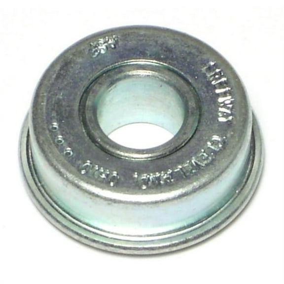 7/16" x 1-1/8" Zinc Plated Steel Flange Bearings (3 pcs.)