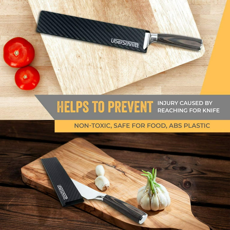 UberSchnitt Professional chef knife with sheath and knife sheaths