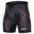 thumbnail image 3 of Pantalones cortos acolchados para bicicleta Lixada para hombre con puños antideslizantes para las pi Lixada Bermudas, 3 of 7