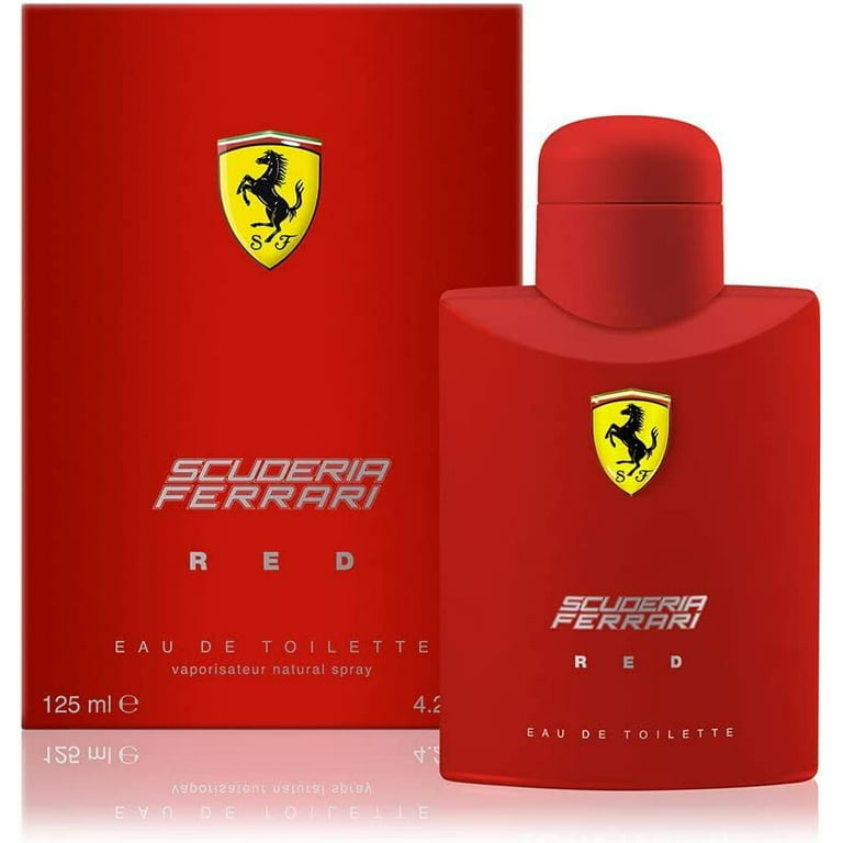 Ferrari Ferrari Scuderia Red Eau De Toilette Spray for Men 4.2 oz Walmart.com