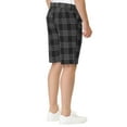 thumbnail image 3 of Lars Amadeus Men's Summer Plaid Shorts Regular Fit Business Chino Short Pants, 3 of 6