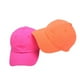 thumbnail image 2 of Gorra de béisbol de neón fluorescente unisex Sombrero protector solar al aire libre de color sólido brillante, 2 of 5
