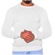 thumbnail image 1 of pstuiky camisas de manga larga para hombre, Suéter de cuello redondo para hombre, suéter de cuadros, base de manga larga, cuello redondo, top/camiseta top de hombre xl, 1 of 5