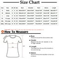 thumbnail image 2 of SMihono Hauts pour Femmes Été Décontracté Vintage Col Rond Imprimé Motif Manches Courtes Blouse T-shirt Oversize pour Femmes 2023, 2 of 5