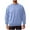 Blue-A, variant on Puntoco Men's Soft Crewneck Sweatshirt Breathable Crew Neck Pullover Outdoor Athletic Long Sleeve Sweatshirts Pink-A 12-14(XL)