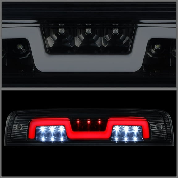 Nuvision Smoked Sequential LED Signal 3rd Third Tail Brake Light for 2010-2018 RAM 1500 2500 3500