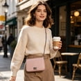 thumbnail image 5 of Women Crossbody Bag, Fashion Mini Shoulder Purse With Turn Lock Closure And Chain Strap, Compact Everyday Handbag For Shopping Dating Travel Work Casual Daily Carry, 5 of 8