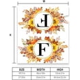 thumbnail image 5 of Fall Maple Leaves Monogram Letter F Mailbox Cover Magnetic 21x18 Inch, Family Last Name Initial Post Letter Box Covers, Autumn Thanksgiving Seasonal Outdoor Yard Standard Mailbox Decor, 5 of 6