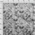 thumbnail image 3 of oneOone Cotton Poplin Gray Fabric Asian Tropical Quilting Supplies Print Sewing Fabric By The Yard 56 Inch Wide, 3 of 4