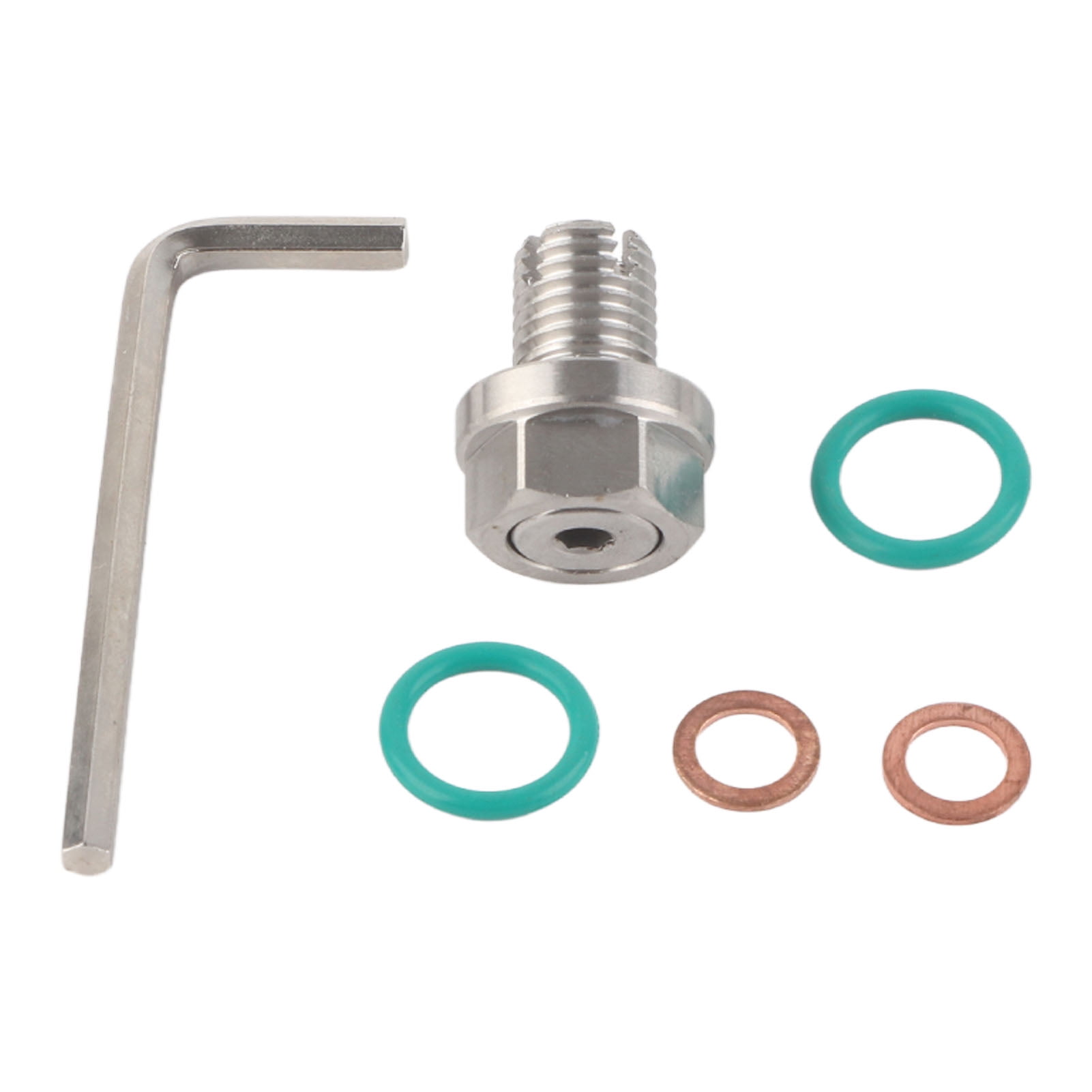 Kit Reparación Roscas Cárter Aceite Autorroscante M12.1-1.5 | Tapón Drenaje Acero Inoxidable Para Coche | Fácil Instalación