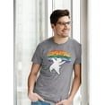 thumbnail image 2 of Live With Pride Polar Bear T-Shirt Men -Smartprints Designs, Male XX-Large, 2 of 4