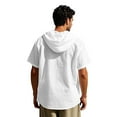 thumbnail image 6 of Xixinqiwan No Boundaries Men's Summer Cotton Linen Shirt with Hooded Casual Lightweight Button-Up Beach Shirt Hippie Loose Fit Tops, 6 of 9