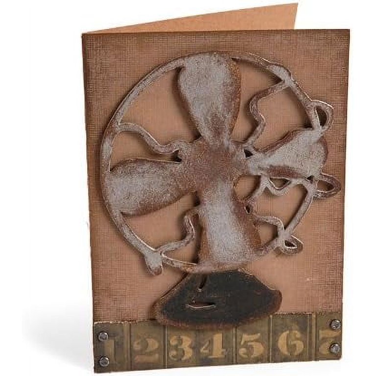 Sizzix Texture Fades Embossing Folders By Tim Holtz 2/Pkg