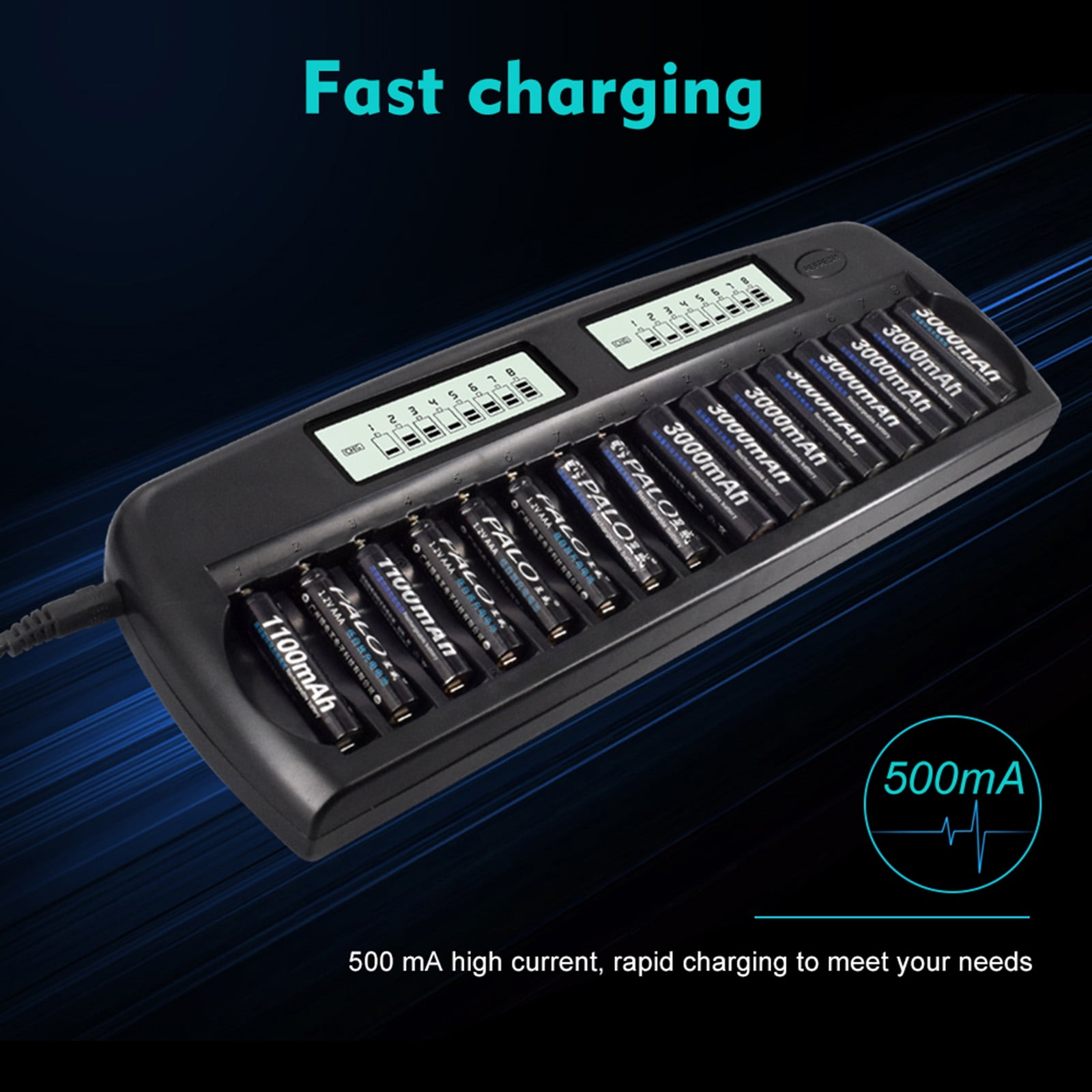 ,Aaa Aa Batteries Lcd Display Speedy 3 Inch Lcd Aa Batteries Pl-nc31 Universal Battery W/ 16 Battery Universal Battery Two Inch Lcd Display Ni-mh Aaa Speedy W/ 16 Two 3 Inch
