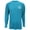 Teal, variant on Seavenger Crew Neck Rash Guard (Men's or Women's), 1 Count, 1 Pack