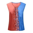 thumbnail image 4 of LSLJS Women's Summer Casual Design V-neck Button Print Undershirt, Womens Camisole Tank Tops, 4 of 6