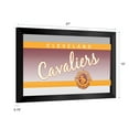 thumbnail image 2 of Cleveland Cavaliers Hardwood Classics Ready-To-Hang Black Framed Wall Mirror, 2 of 4